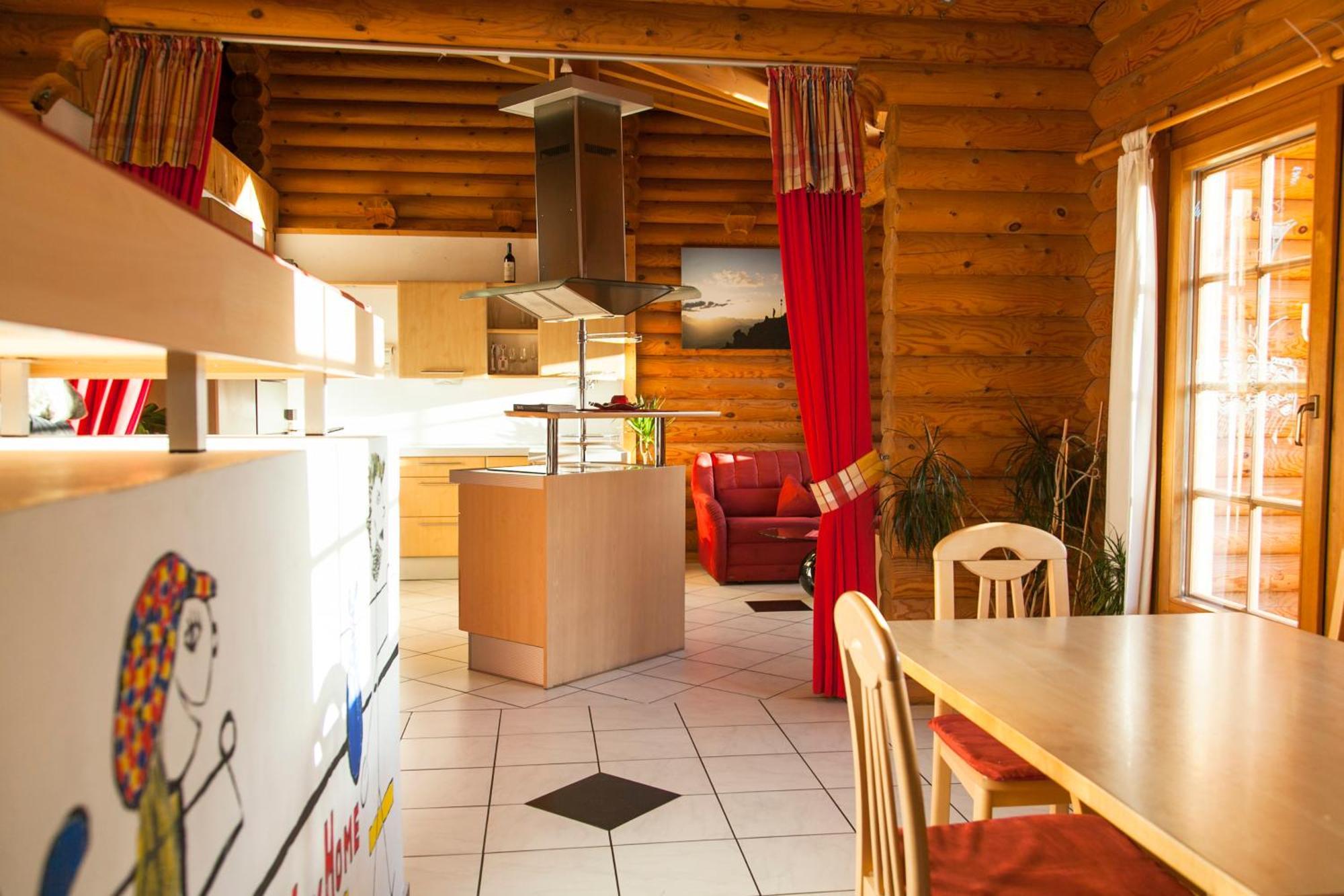 Camping Dreilaendereck Blockhuetten & Apartments Ried im Oberinntal Cameră foto